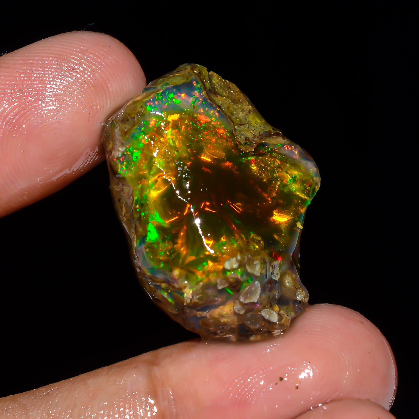 Opal Rough Specimen 28.5 Carat (5.7g) | 100% Natural Ethiopian Opal Raw