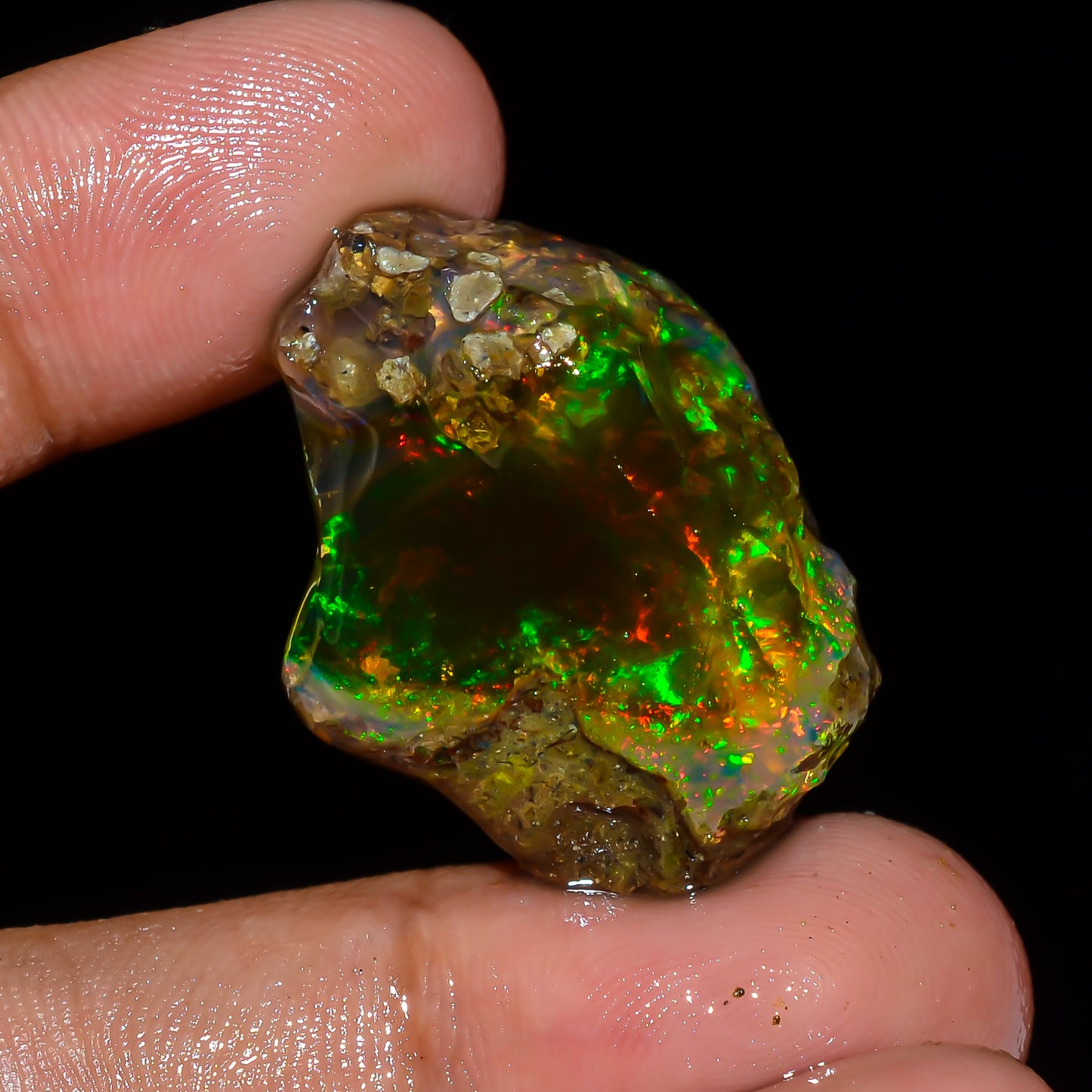 Opal Rough Specimen 28.5 Carat (5.7g) | 100% Natural Ethiopian Opal Raw