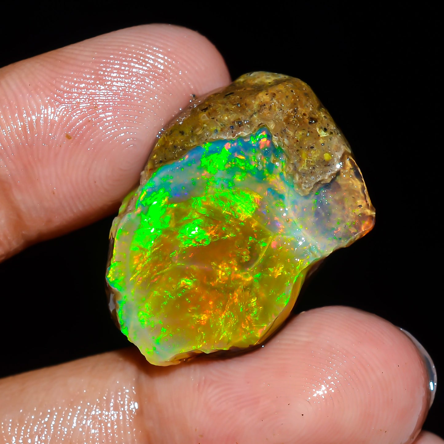 Opal Rough Specimen 26.00 Carat (5.2g) | 100% Natural Ethiopian Opal Raw