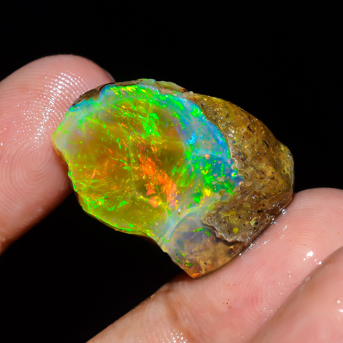 Opal Rough Specimen 26.00 Carat (5.2g) | 100% Natural Ethiopian Opal Raw