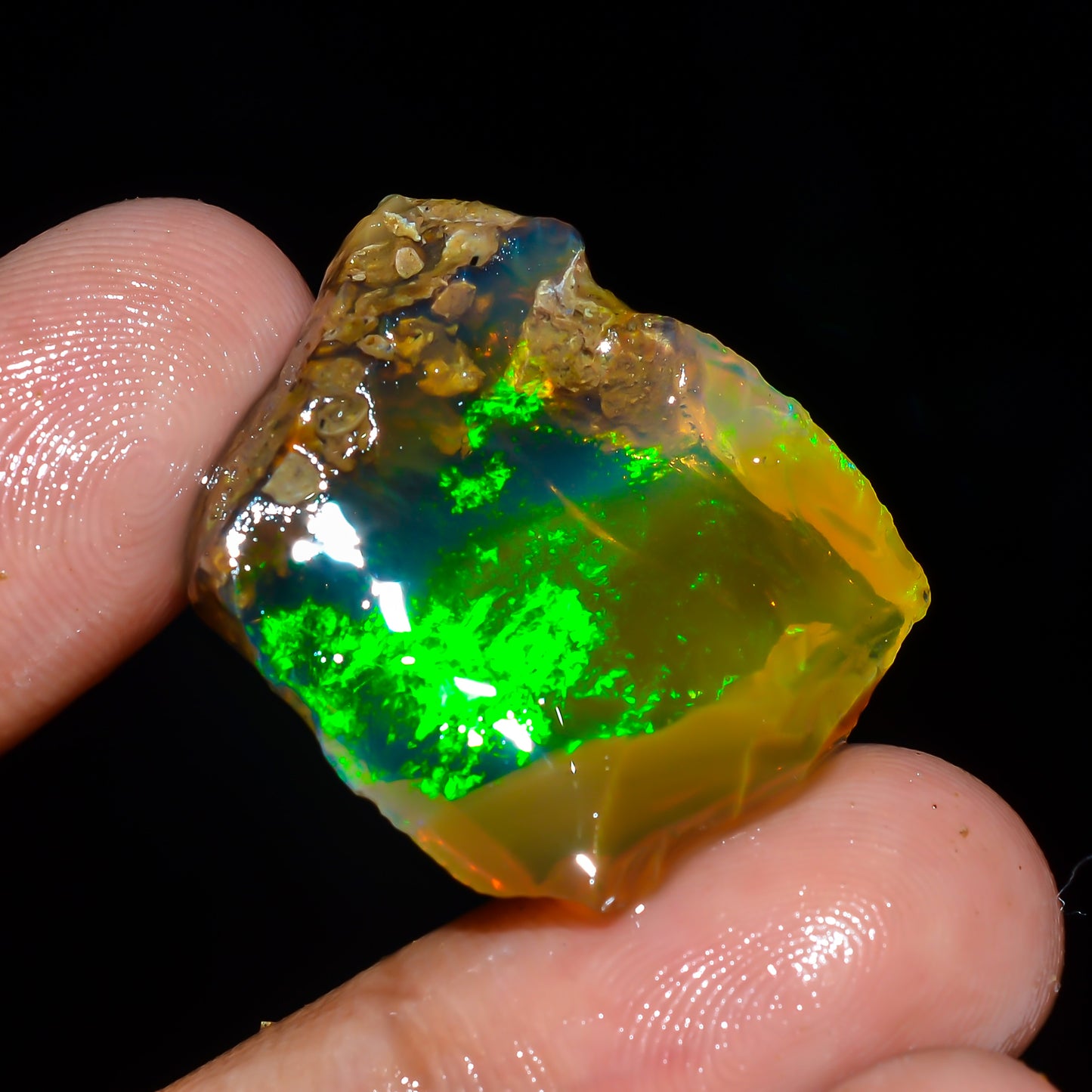 Opal Rough Specimen 23.5 Carat (4.7g) | 100% Natural Ethiopian Opal Raw