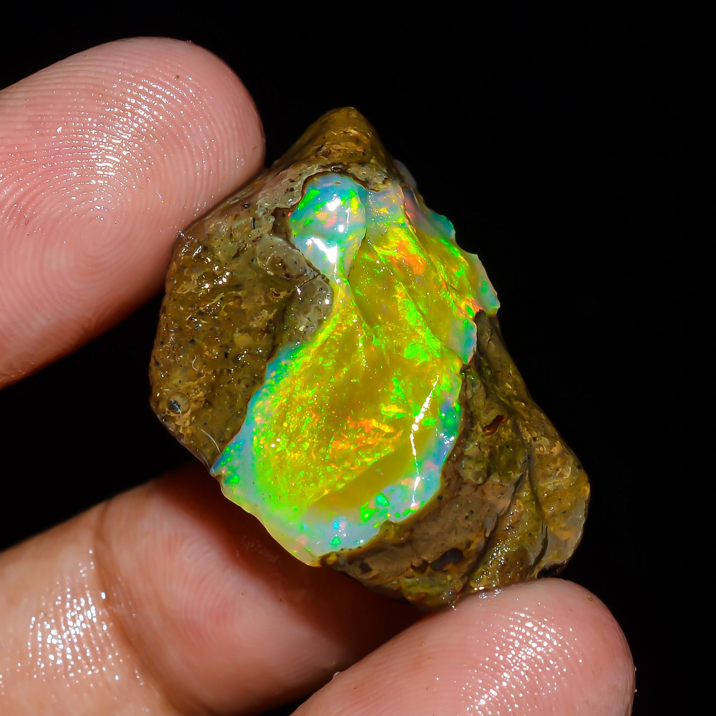 Opal Rough Specimen 28.5 Carat (5.7g) | 100% Natural Ethiopian Opal Raw