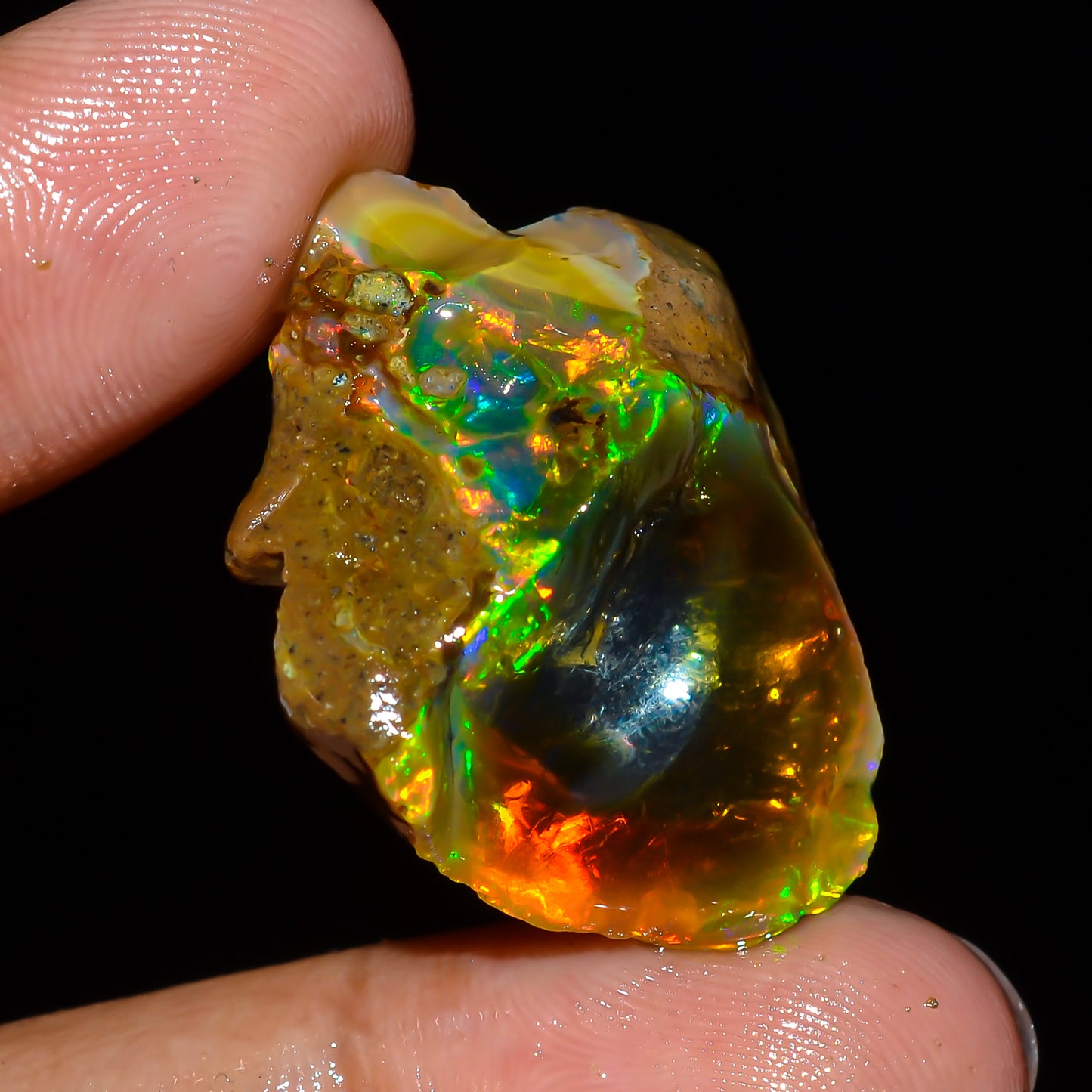 Opal Rough Specimen 29.5 Carat (5.9g) | 100% Natural Ethiopian Opal Raw