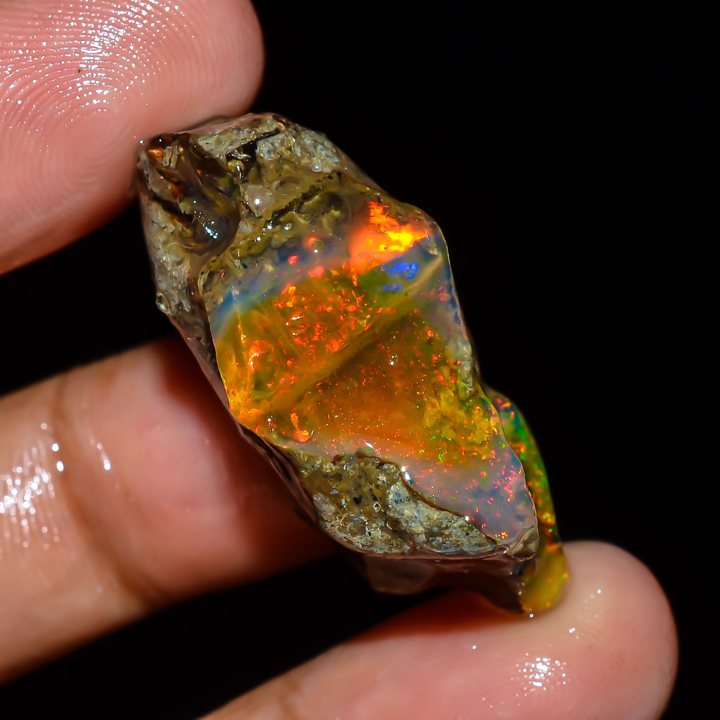Opal Rough Specimen 35.5 Carat (7.1g) | 100% Natural Ethiopian Opal Raw