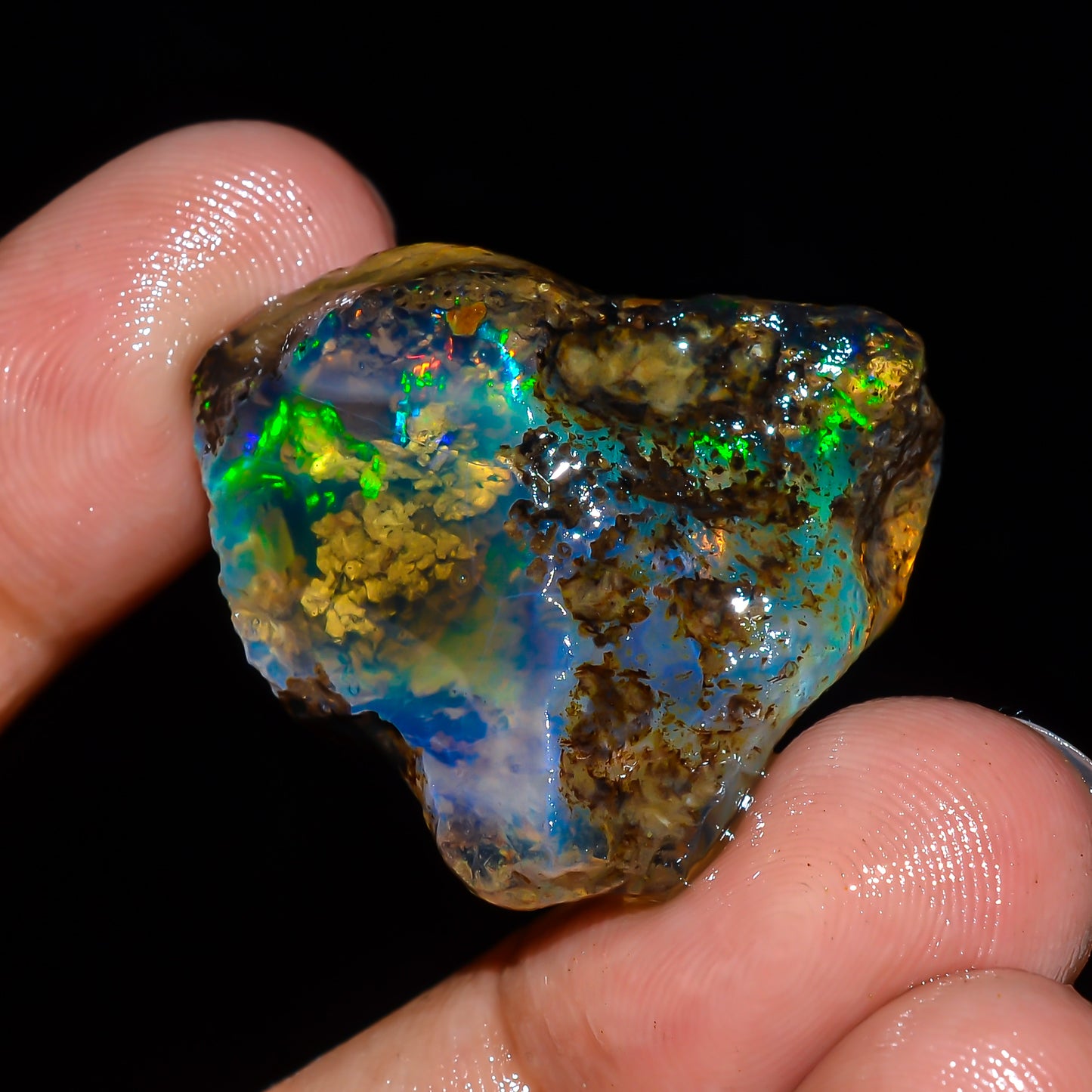 Opal Rough Specimen 39.00 Carat (7.8g) | 100% Natural Ethiopian Opal Raw