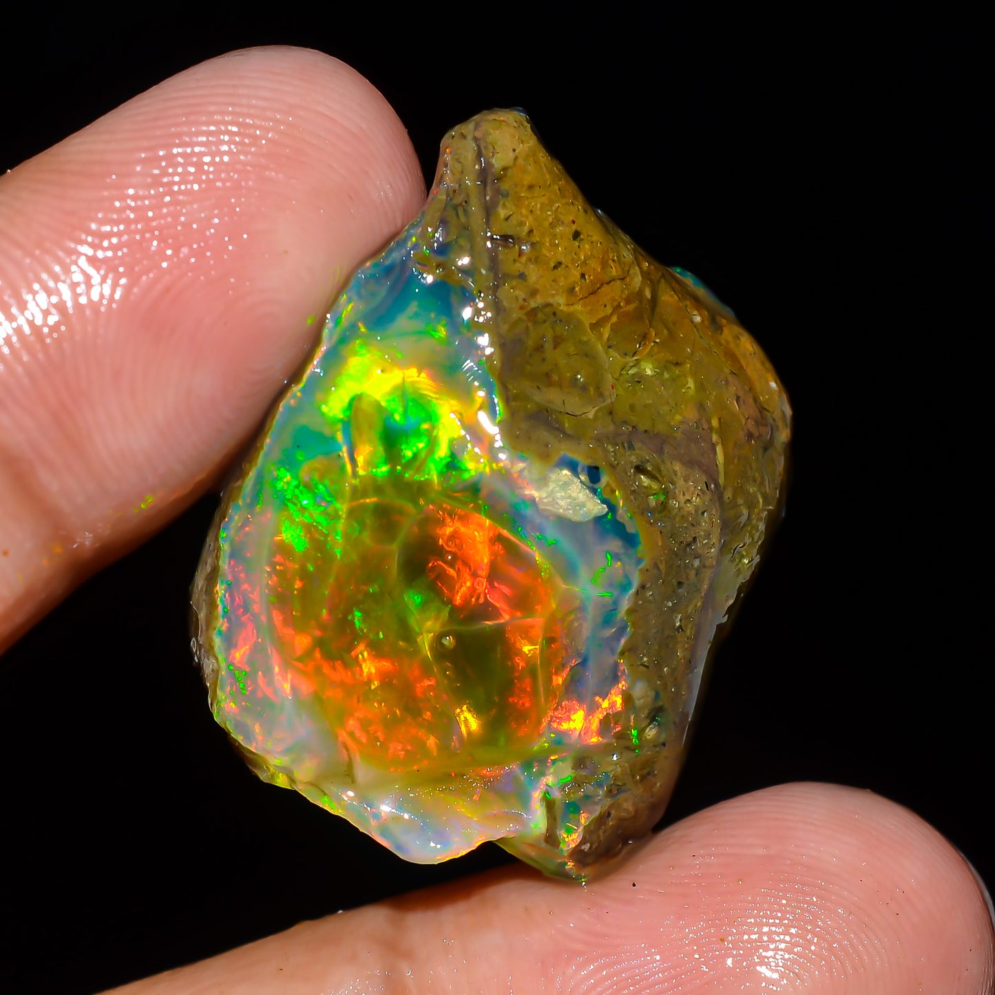 Opal Rough Specimen 30.5 Carat (6.1g) | 100% Natural Ethiopian Opal Raw