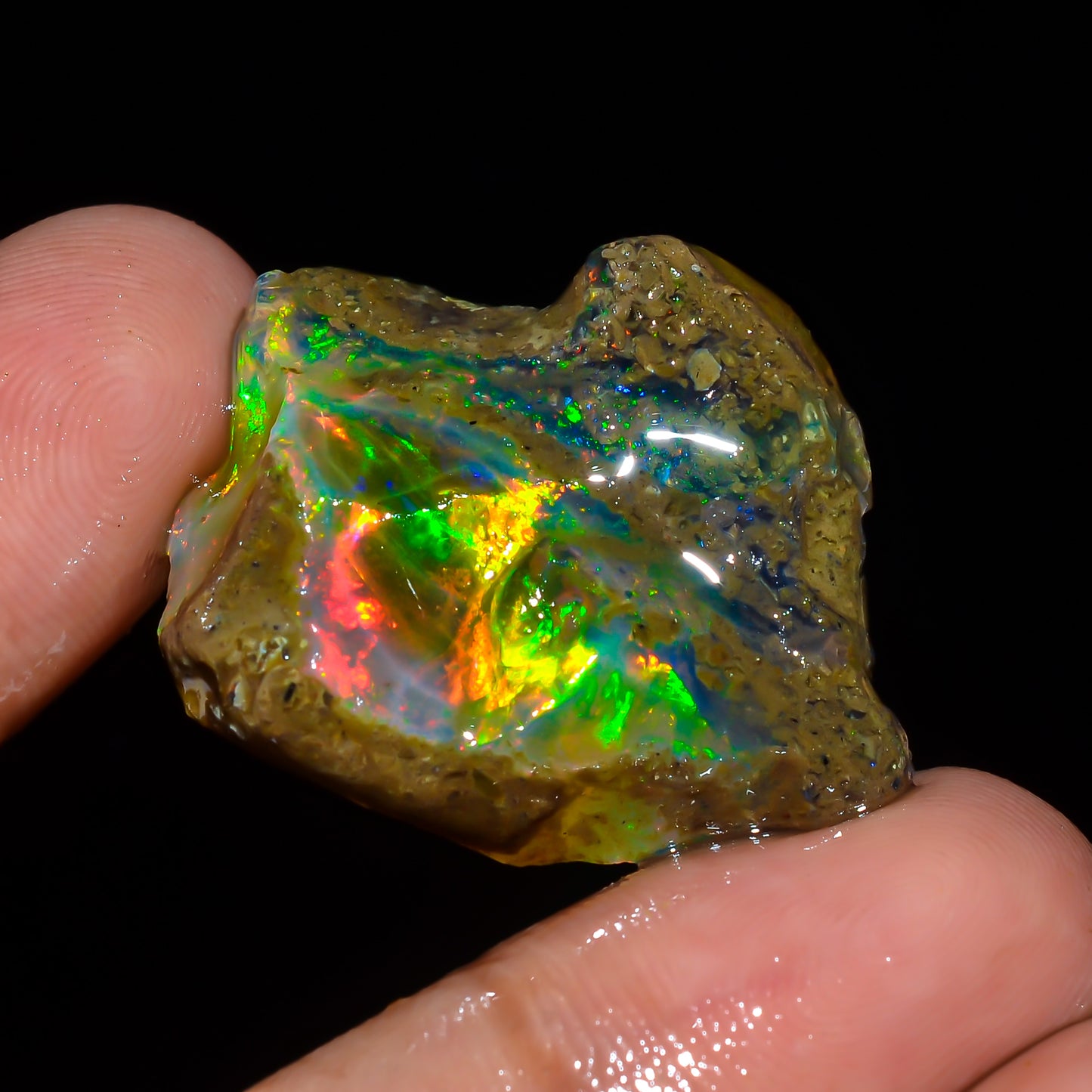 Opal Rough Specimen 30.5 Carat (6.1g) | 100% Natural Ethiopian Opal Raw