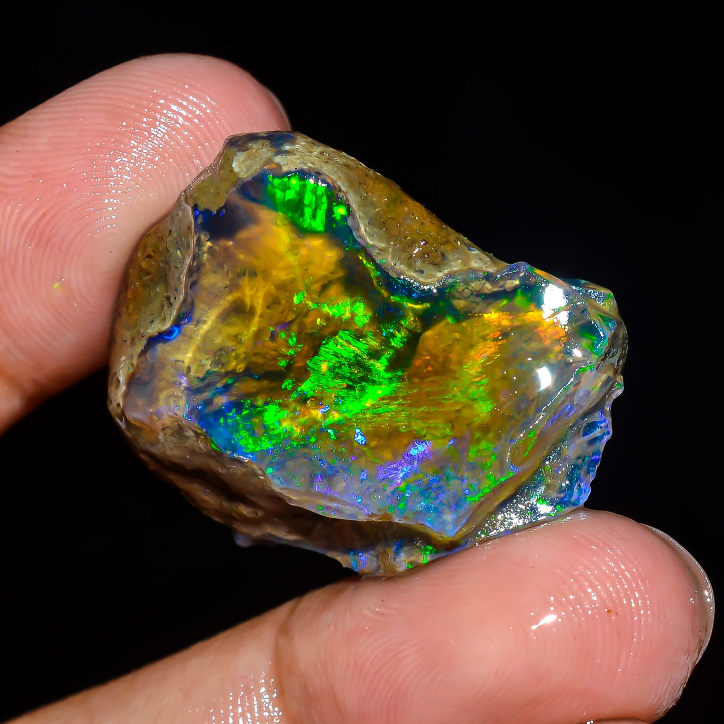 Opal Rough Specimen 33.5 Carat (6.7g) | 100% Natural Ethiopian Opal Raw