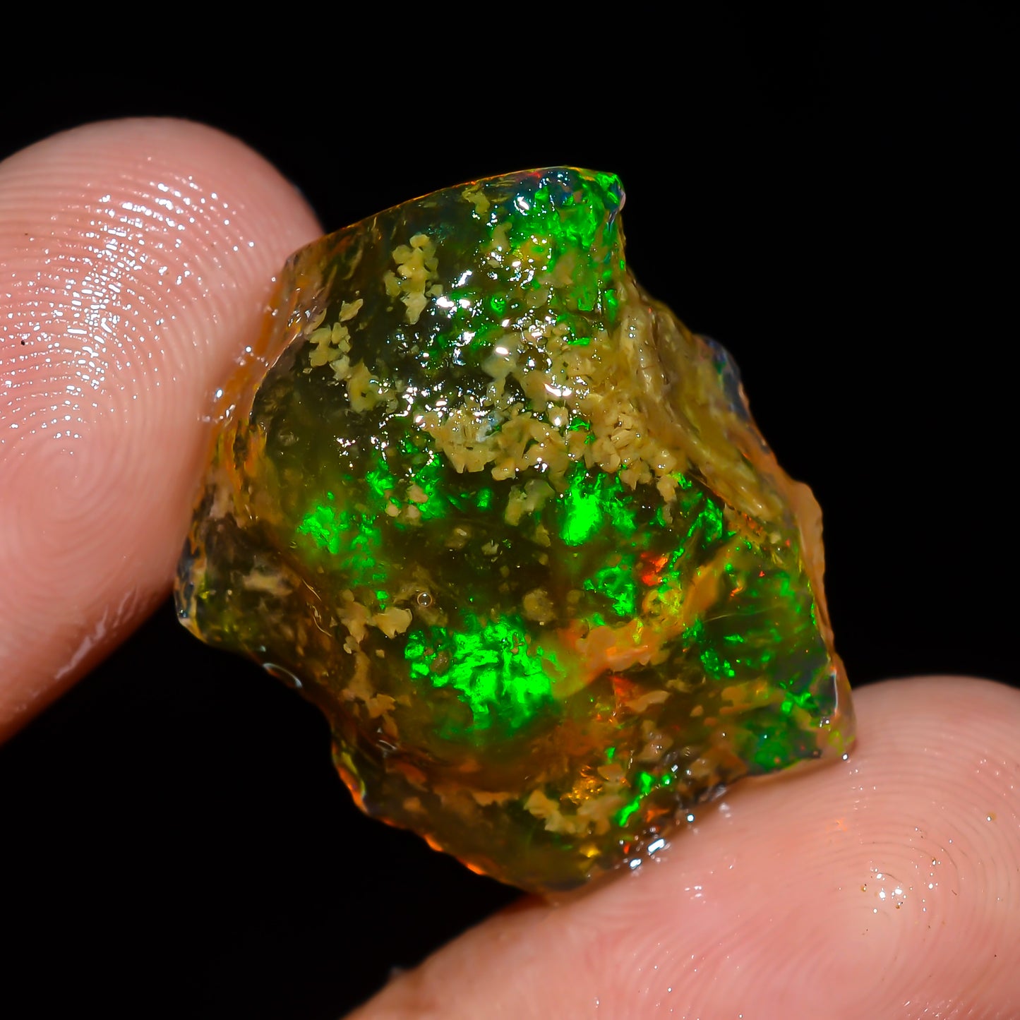 Opal Rough Specimen 18.5 Carat (3.7g) | 100% Natural Ethiopian Opal Raw