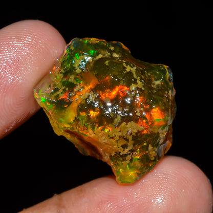 Opal Rough Specimen 18.5 Carat (3.7g) | 100% Natural Ethiopian Opal Raw