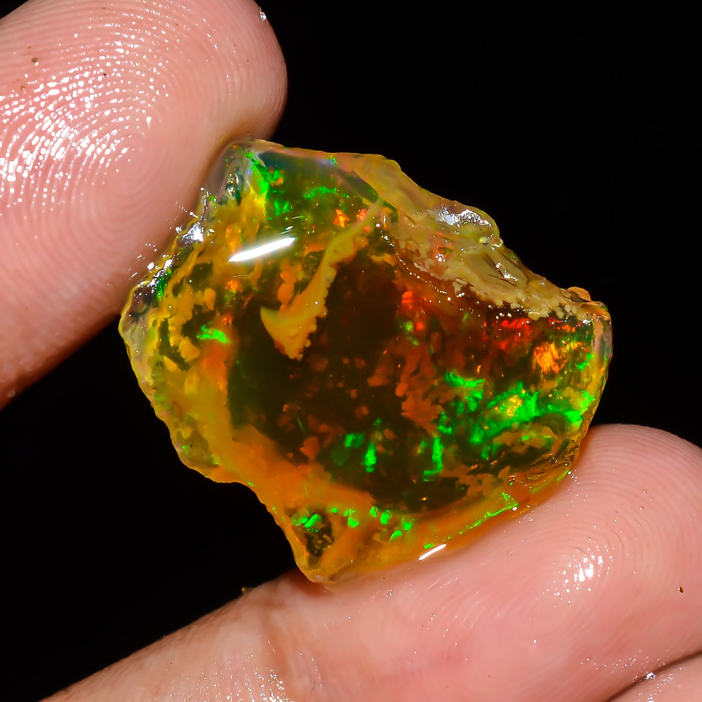 Opal Rough Specimen 18.5 Carat (3.7g) | 100% Natural Ethiopian Opal Raw