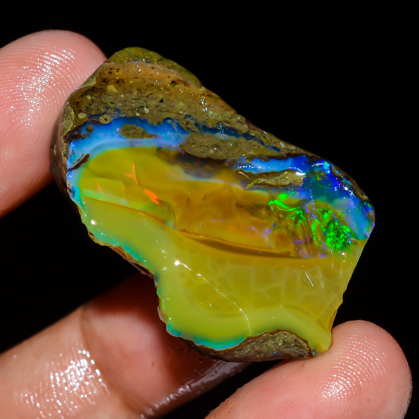 Opal Rough Specimen 46.5 Carat (9.3g) | 100% Natural Ethiopian Opal Raw