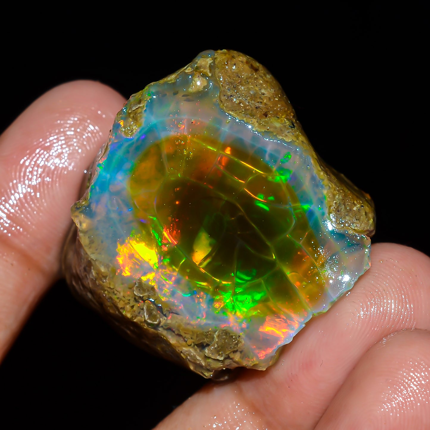 Opal Rough Specimen 72.00 Carat (14.4g) | 100% Natural Ethiopian Opal Raw