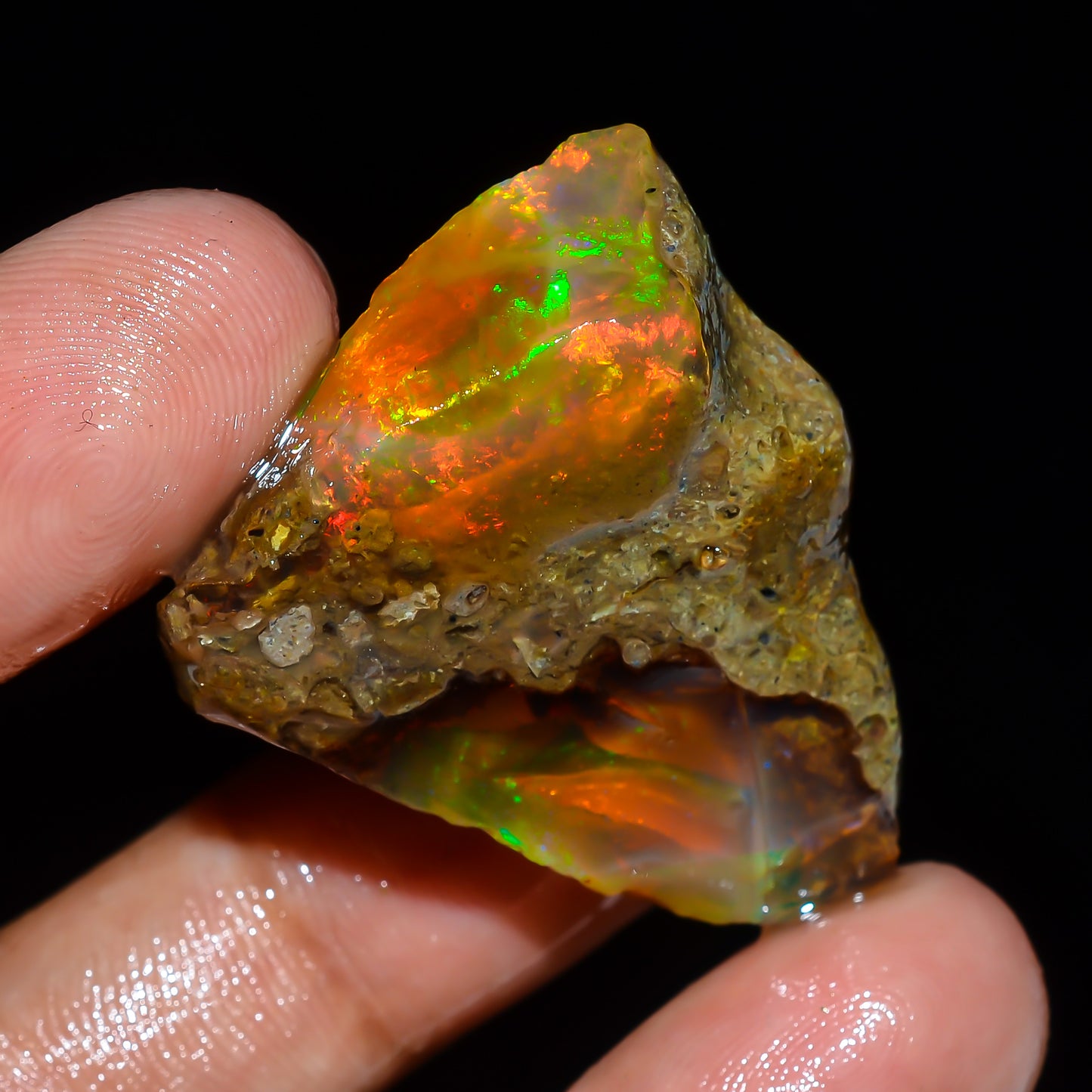 Opal Rough Specimen 43.00 Carat (8.6g) | 100% Natural Ethiopian Opal Raw