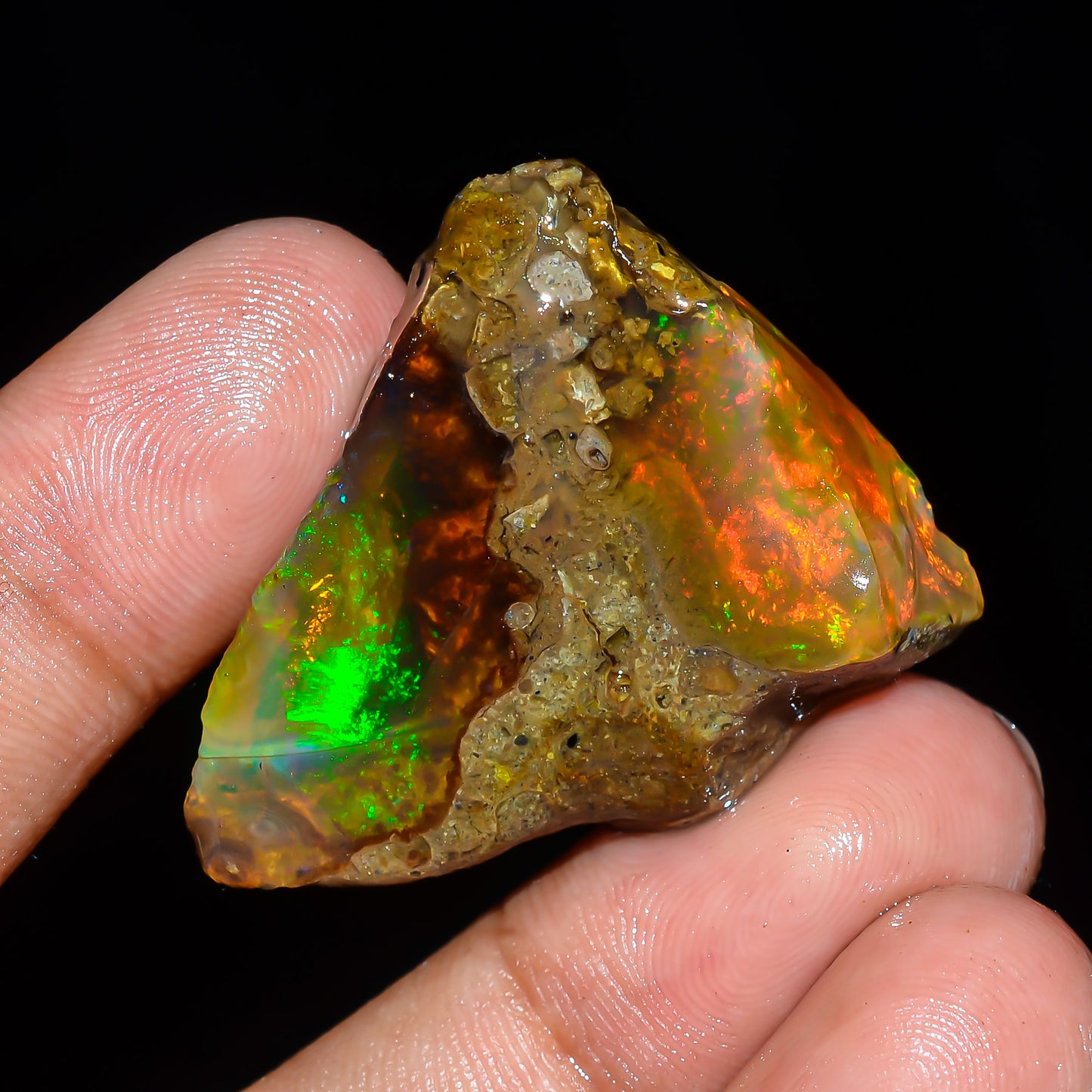 Opal Rough Specimen 43.00 Carat (8.6g) | 100% Natural Ethiopian Opal Raw