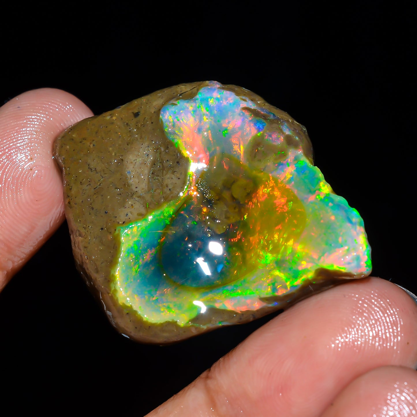 Opal Rough Specimen 49.5 Carat (9.9g) | 100% Natural Ethiopian Opal Raw