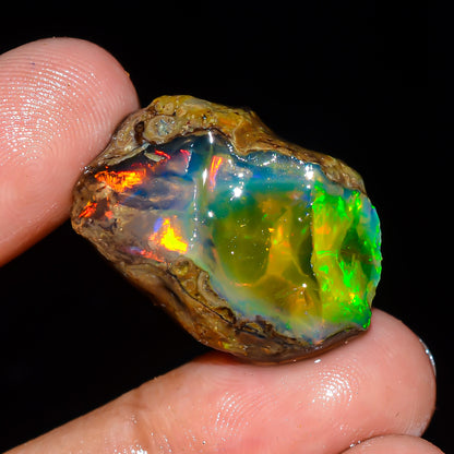 Opal Rough Specimen 25.00 Carat (5g) | 100% Natural Ethiopian Opal Raw