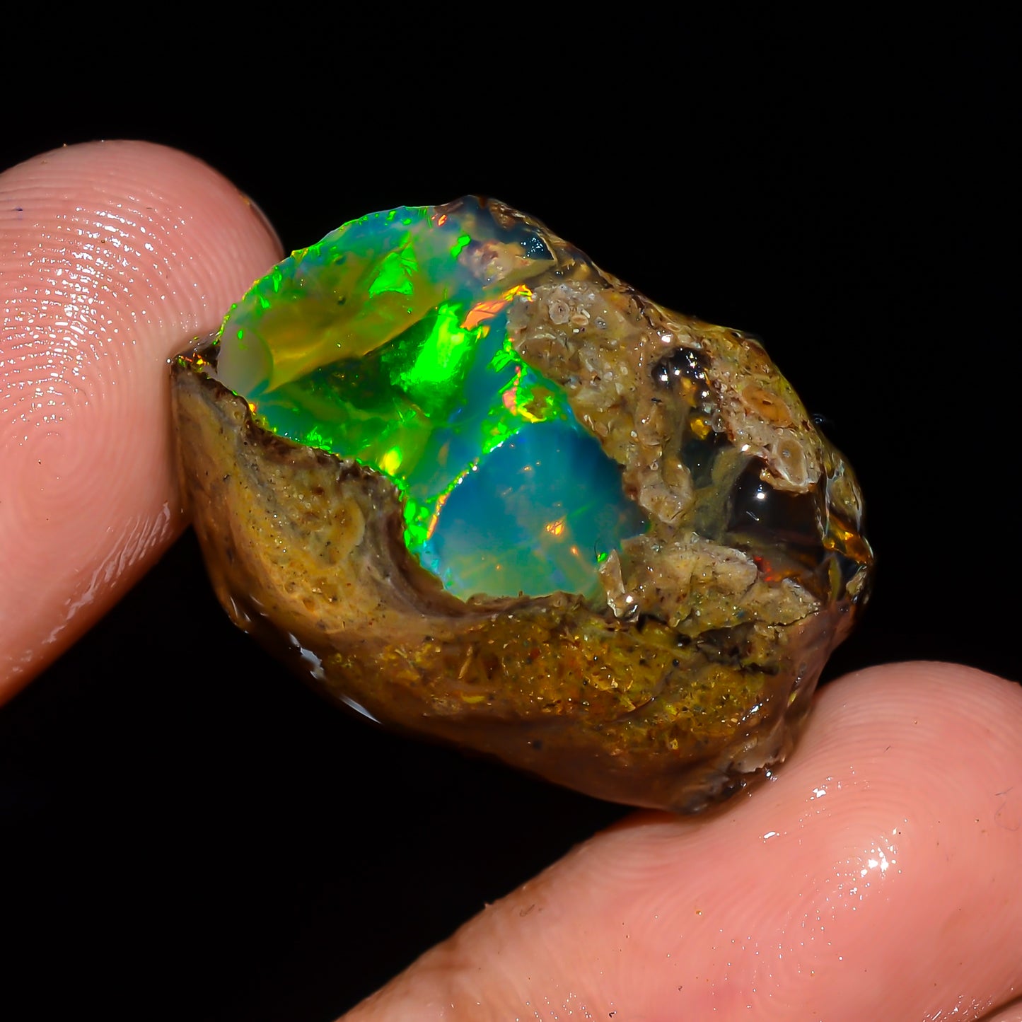 Opal Rough Specimen 25.00 Carat (5g) | 100% Natural Ethiopian Opal Raw