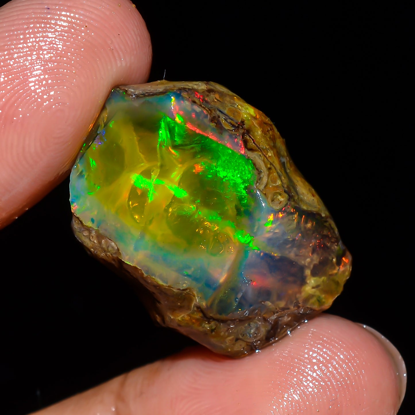 Opal Rough Specimen 25.00 Carat (5g) | 100% Natural Ethiopian Opal Raw