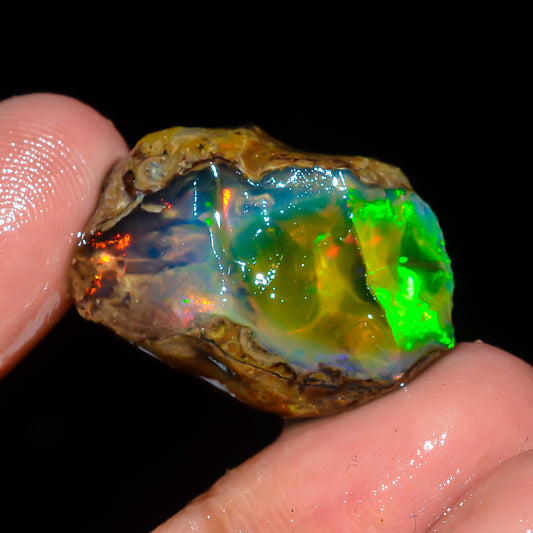 Opal Rough Specimen 25.00 Carat (5g) | 100% Natural Ethiopian Opal Raw