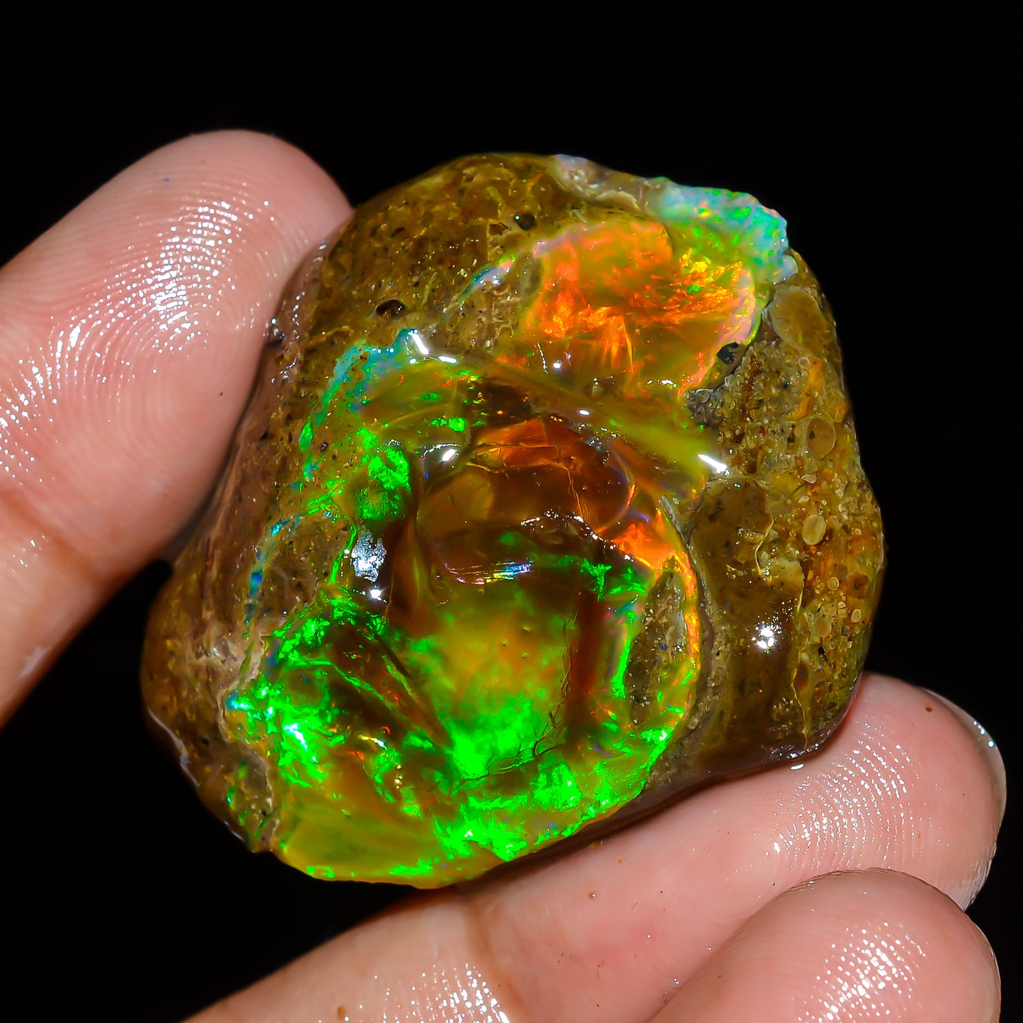 Opal Rough Specimen 75.00 Carat (15g) | 100% Natural Ethiopian Opal Raw