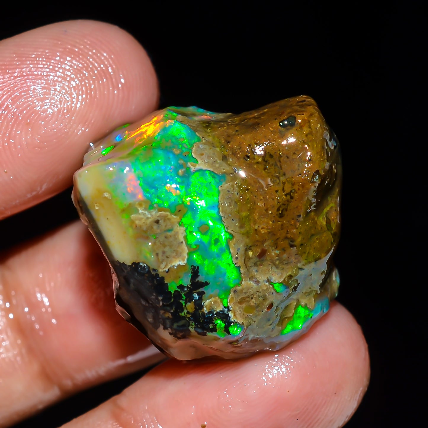 Opal Rough Specimen 47.5 Carat (9.5g) | 100% Natural Ethiopian Opal Raw