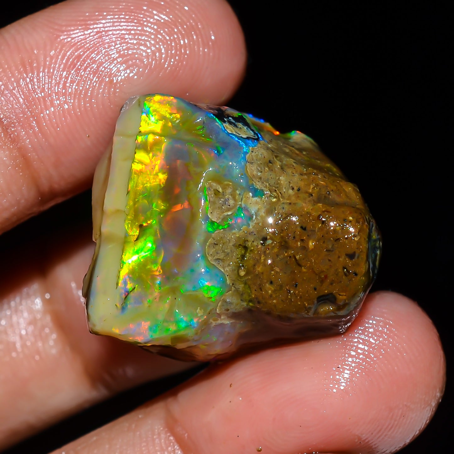 Opal Rough Specimen 47.5 Carat (9.5g) | 100% Natural Ethiopian Opal Raw