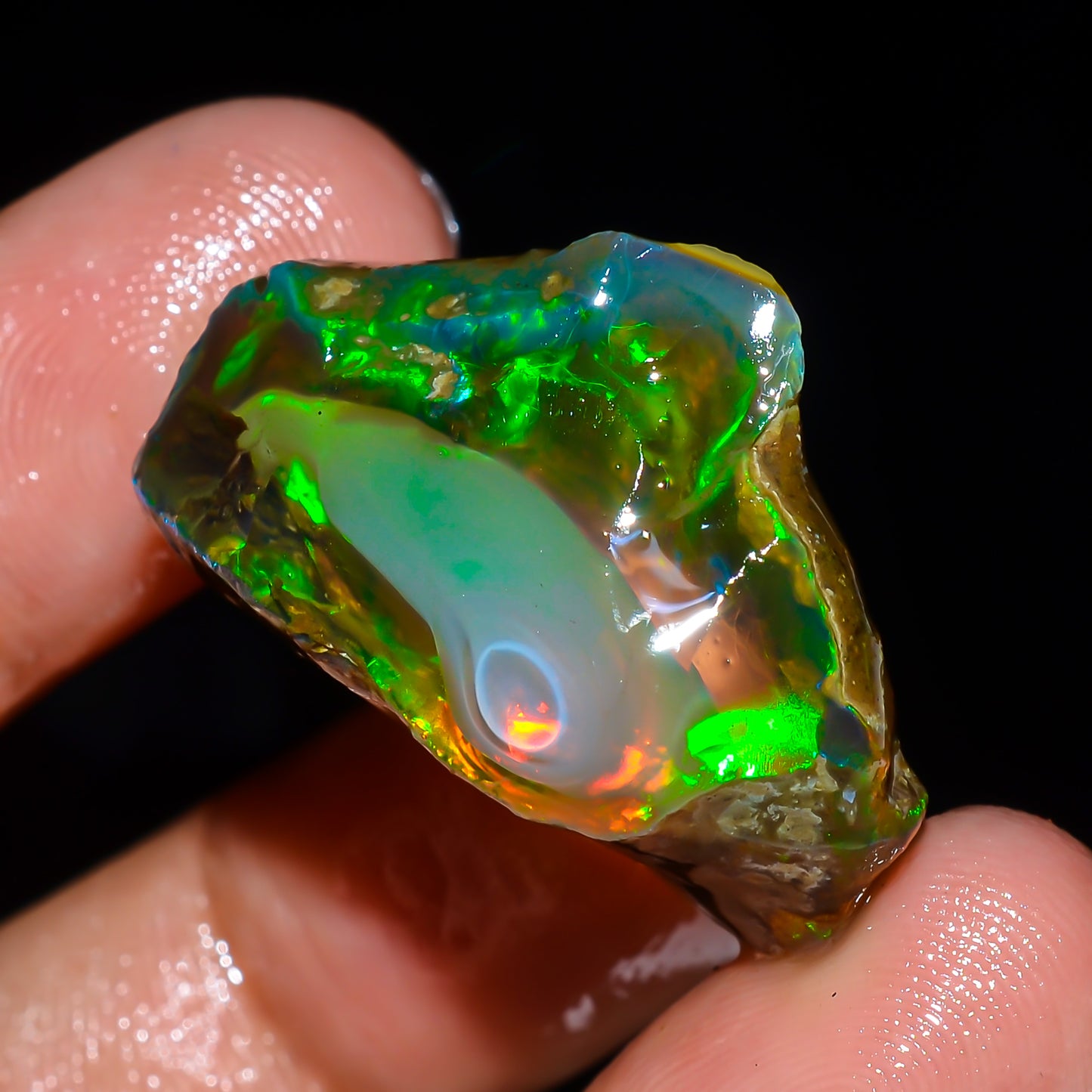 Opal Rough Specimen 49.00 Carat (9.8g) | 100% Natural Ethiopian Opal Raw