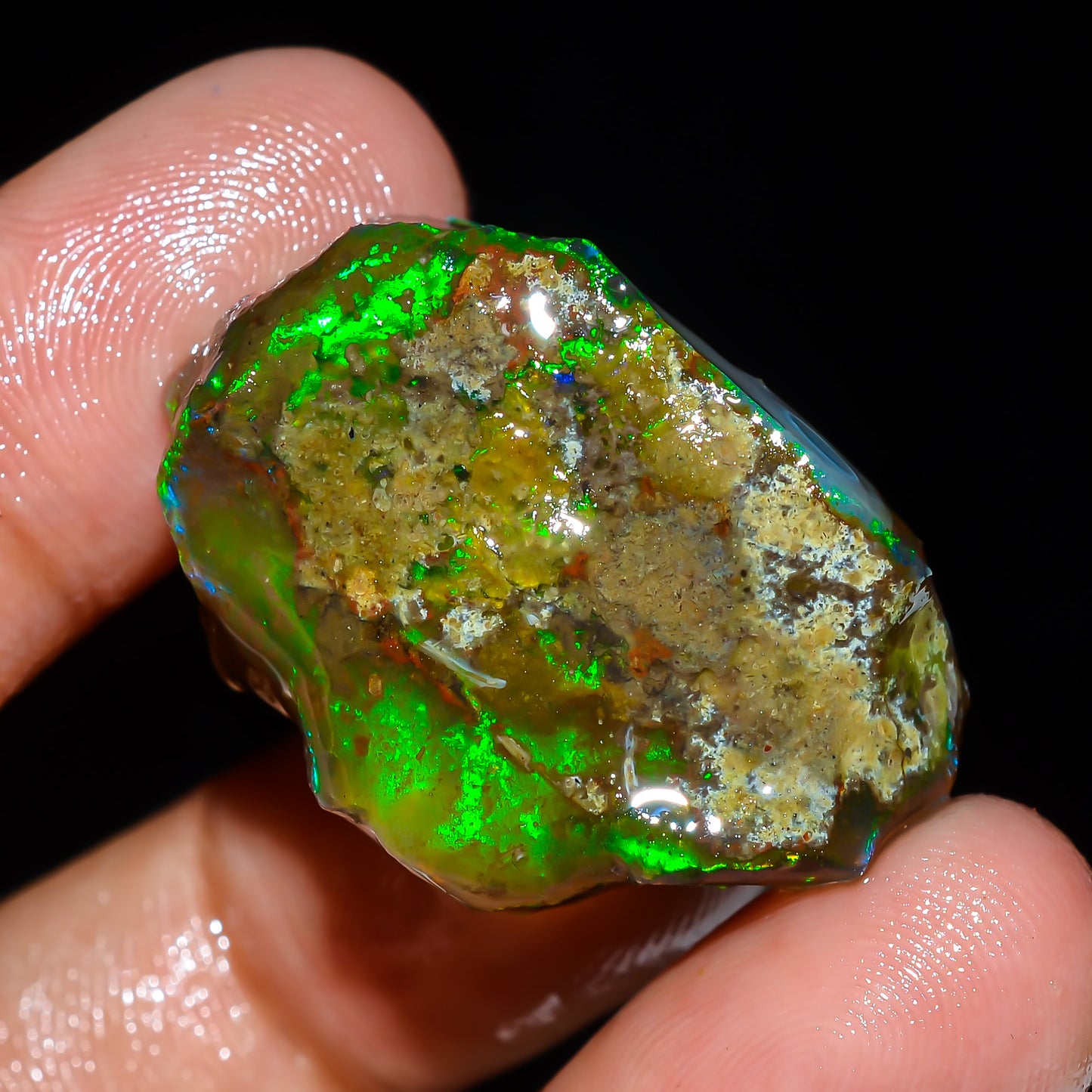 Opal Rough Specimen 49.00 Carat (9.8g) | 100% Natural Ethiopian Opal Raw