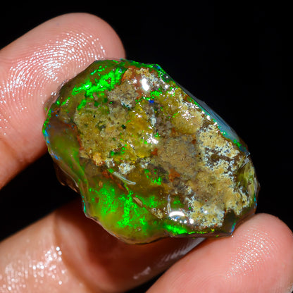 Opal Rough Specimen 49.00 Carat (9.8g) | 100% Natural Ethiopian Opal Raw
