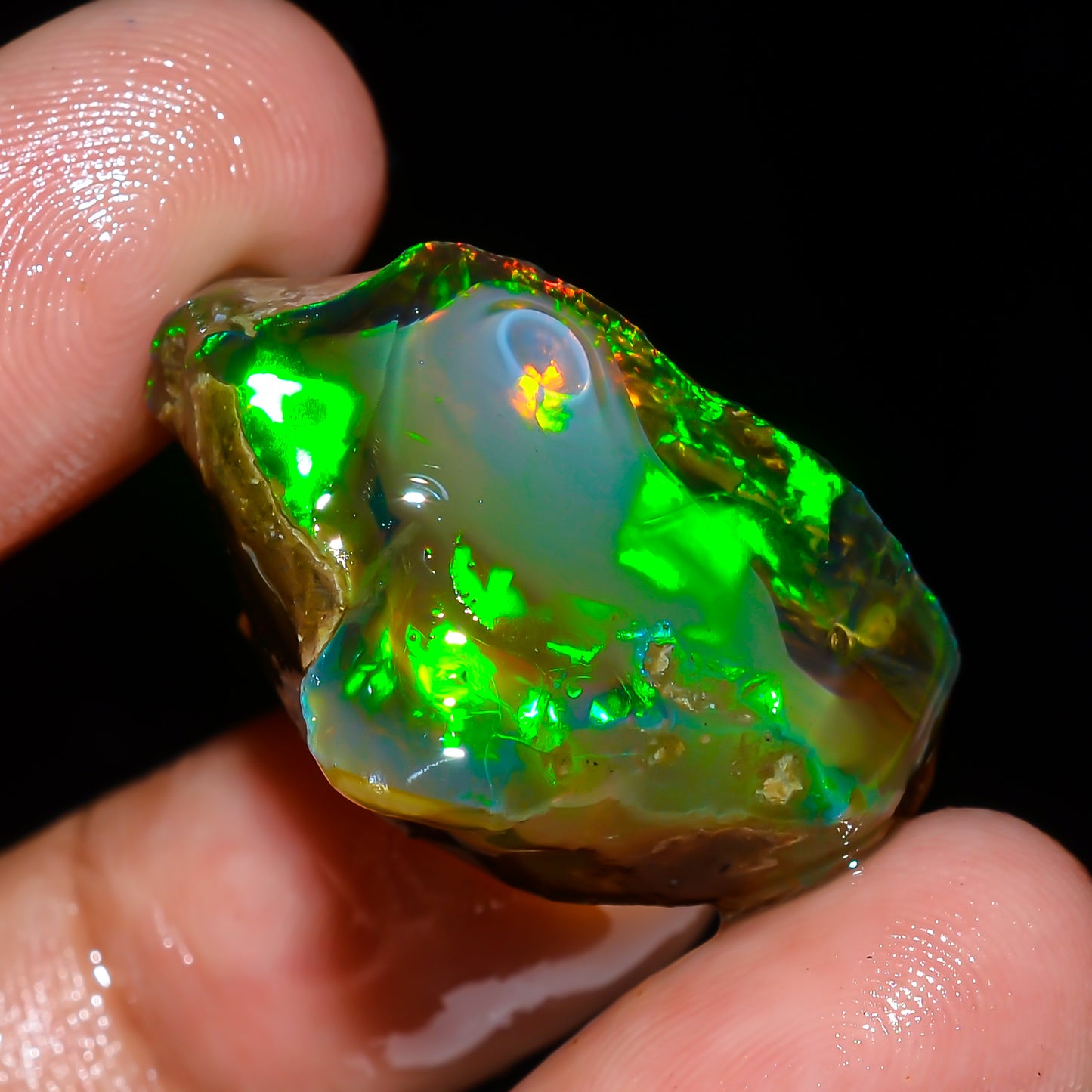 Opal Rough Specimen 49.00 Carat (9.8g) | 100% Natural Ethiopian Opal Raw