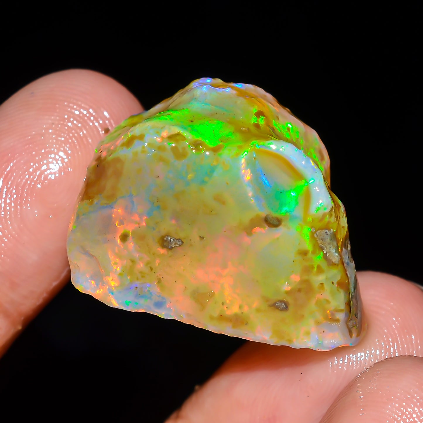 Opal Rough Specimen 39.5 Carat (7.9g) | 100% Natural Ethiopian Opal Raw