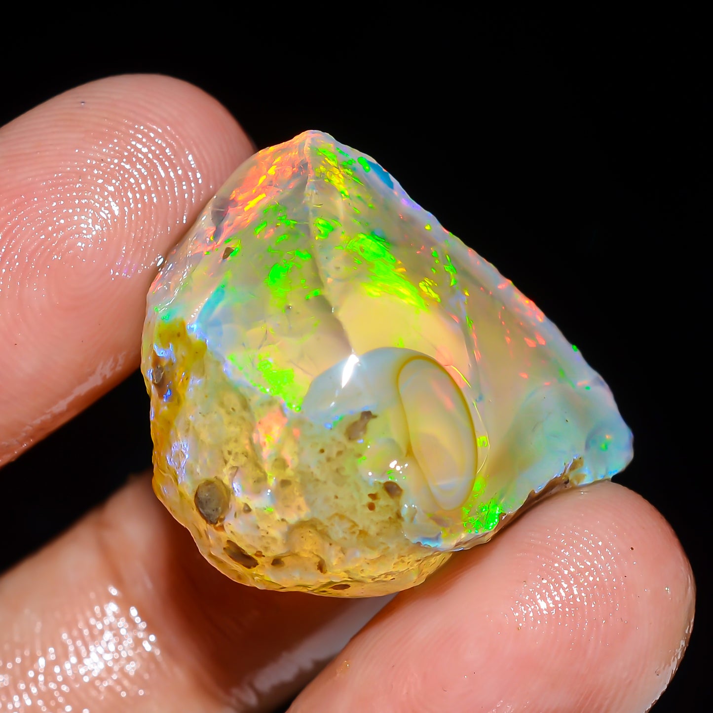 Opal Rough Specimen 39.5 Carat (7.9g) | 100% Natural Ethiopian Opal Raw
