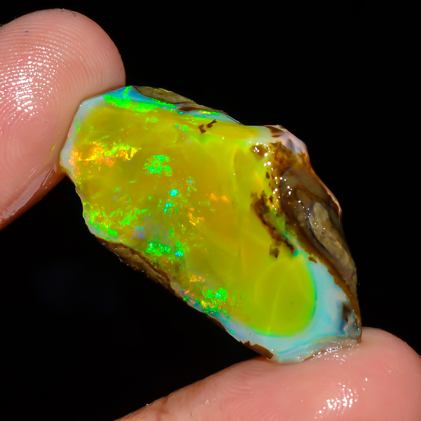 Opal Rough Specimen 22.00  Carat (4.4g) | 100% Natural Ethiopian Opal Raw