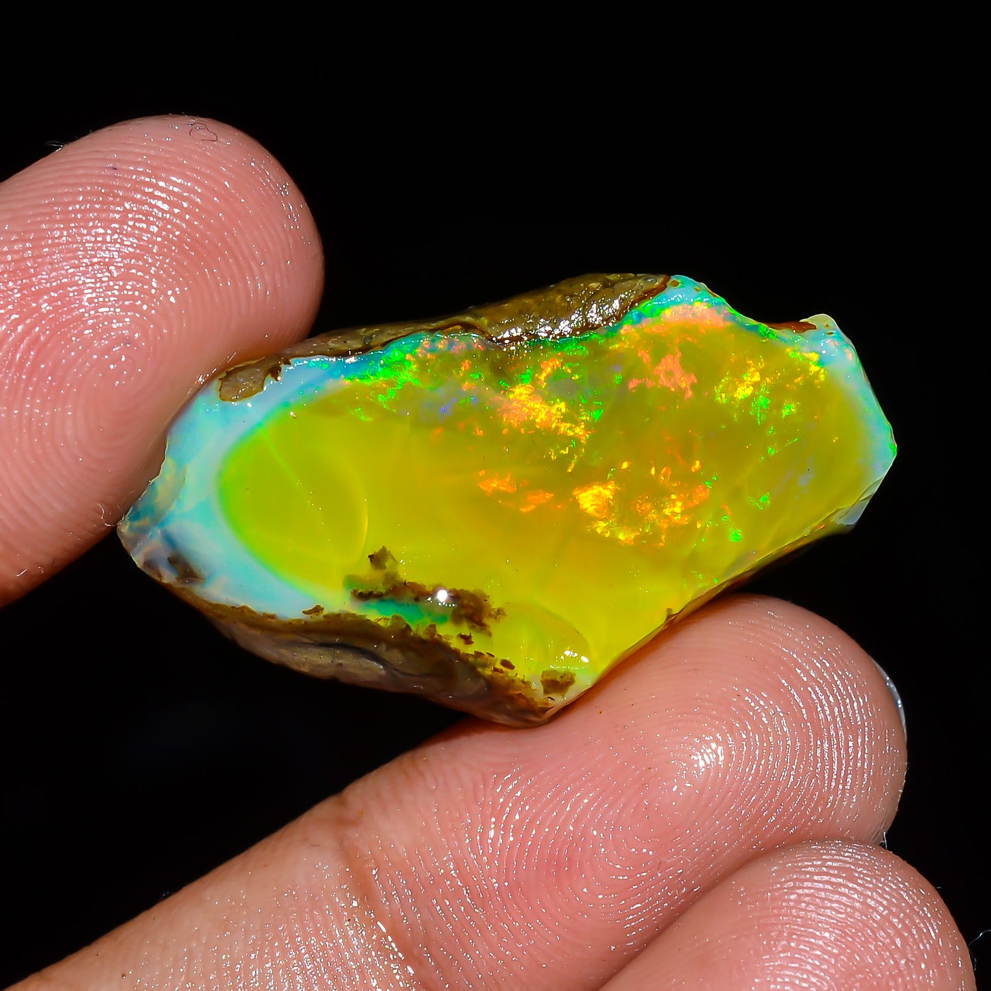 Opal Rough Specimen 22.00  Carat (4.4g) | 100% Natural Ethiopian Opal Raw