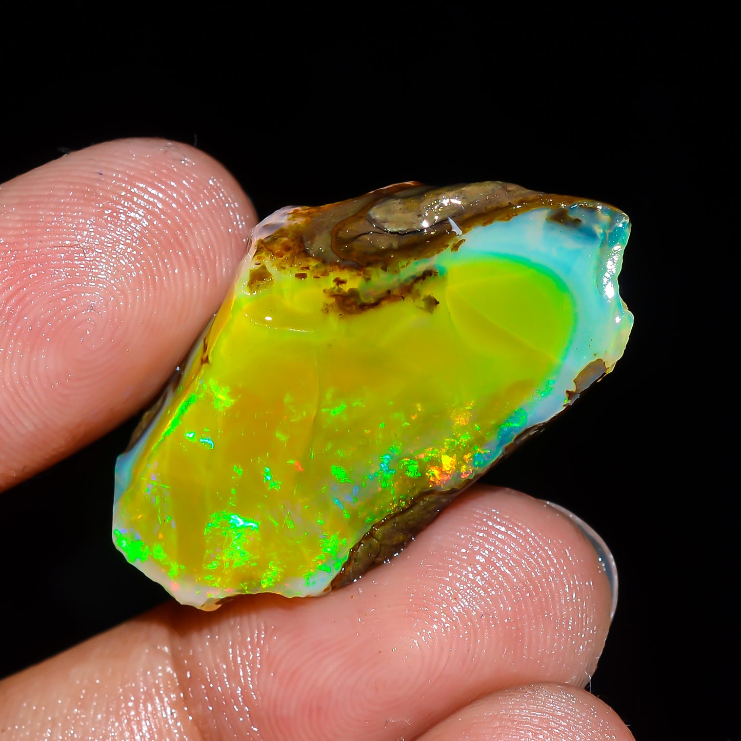 Opal Rough Specimen 22.00  Carat (4.4g) | 100% Natural Ethiopian Opal Raw