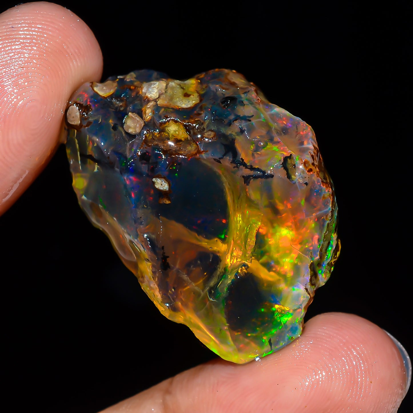 Opal Rough Specimen 50.00 Carat (10g) | 100% Natural Ethiopian Opal Raw