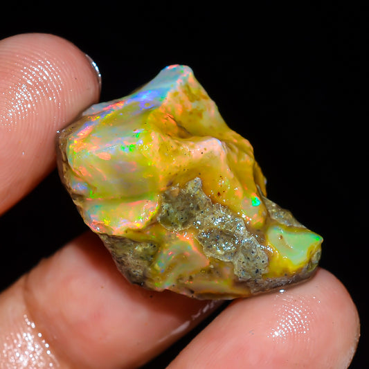 Opal Rough Specimen 28.5 Carat (5.7g) | 100% Natural Ethiopian Opal Raw
