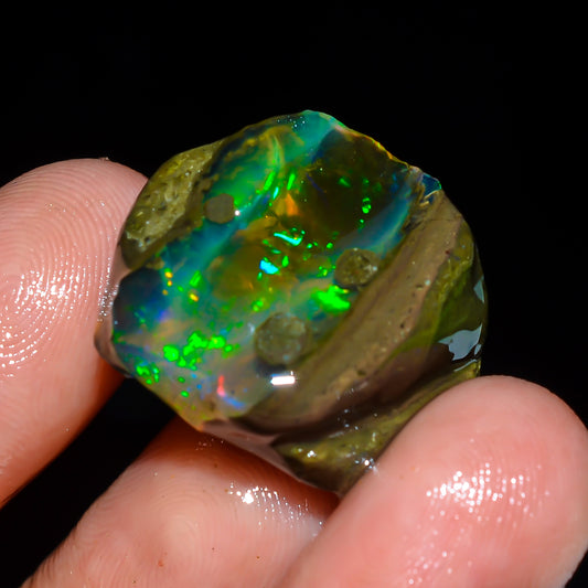Opal Rough Specimen 23.00 Carat (4.6g) | 100% Natural Ethiopian Opal Raw