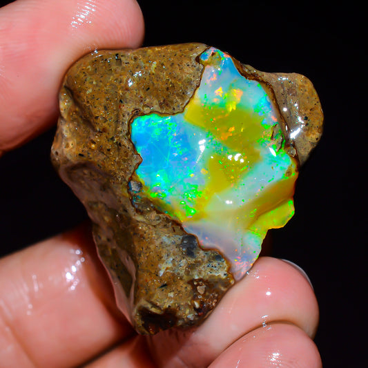 Opal Rough Specimen 37.00 Carat (7.4g) | 100% Natural Ethiopian Opal Raw