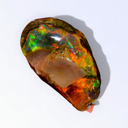 Marvellous Large Opal Rough 63.50 Carat Natural Ethiopian Opal Raw 36x22 MM
