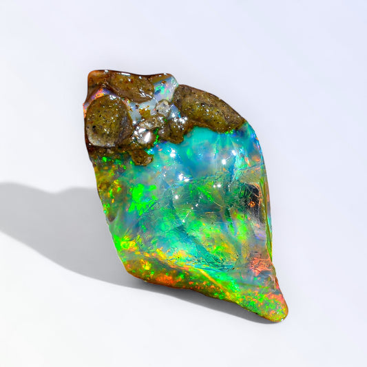 Mind Blowing Large Opal Rough 24.00 Carat Natural Ethiopian Opal Raw 31x22 MM