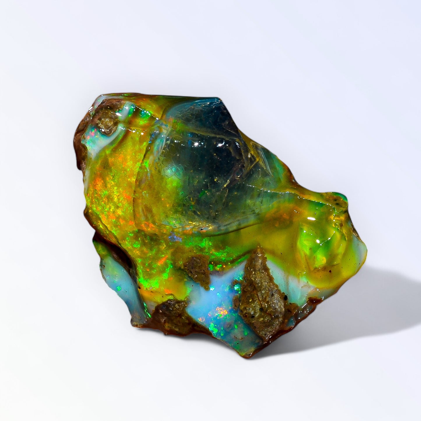 Superb Large Opal Rough 27.50 Carat Natural Ethiopian Opal Raw 30x22 MM