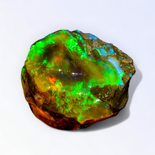 Amazing Large Opal Rough 67.00 Carat Natural Ethiopian Opal Raw 29x22 MM