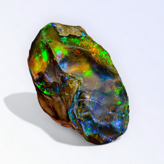 Beautiful Large Opal Rough 63.00 Carat Natural Ethiopian Opal Raw 33x23 MM