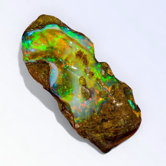Classic Large Opal Rough 50.00 Carat Natural Ethiopian Opal Raw 43x19 MM