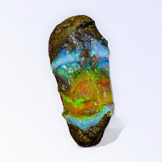 Marvellous Large Opal Rough 27.00 Carat Natural Ethiopian Opal Raw 32x14 MM
