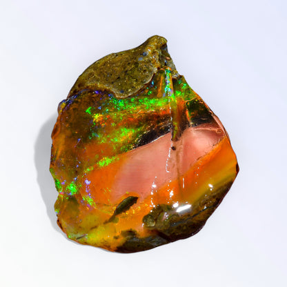 Outstanding Large Opal Rough 31.50 Carat Natural Ethiopian Opal Raw 28x24 MM