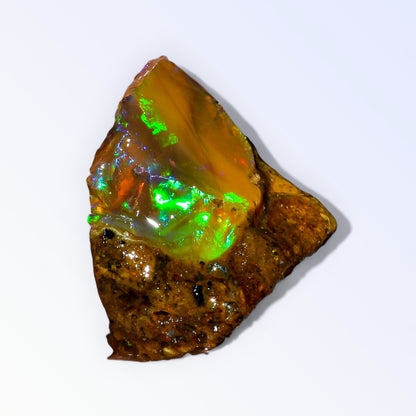 Splendid Large Opal Rough 24.00 Carat Natural Ethiopian Opal Raw 24X19 MM