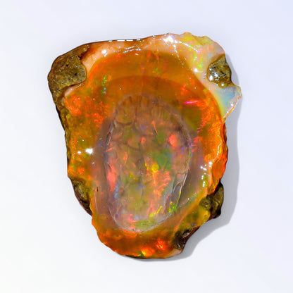 Superb Large Opal Rough 27.50 Carat Natural Ethiopian Opal Raw 27X22 MM